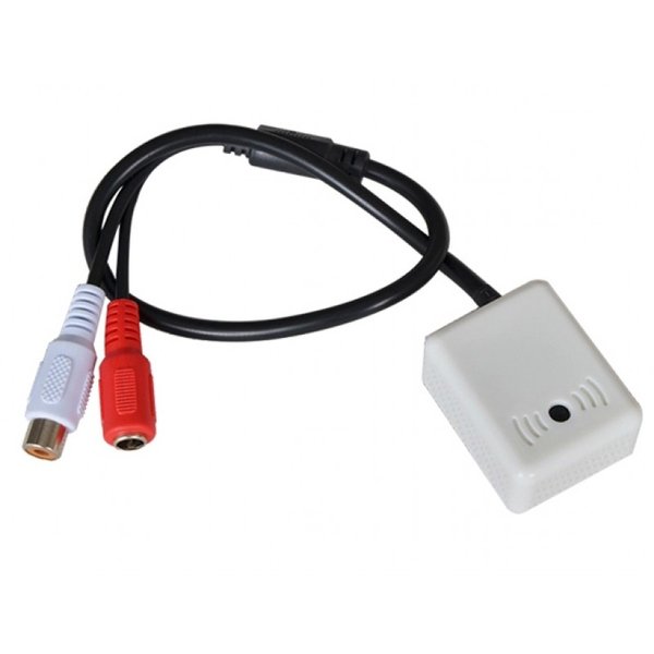 Microfone De Cftv Amplificado Para Câmera Dvr 58932
